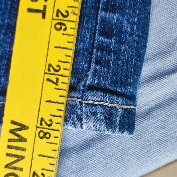 St. John's Bay jeans women's 12P denim blue petite stretch boot - Picture 11 of 13